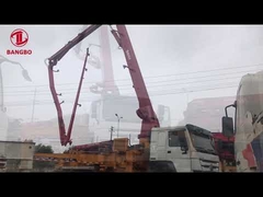 SANY 37 howo 中古セメントトラック レッド SAE認証で改装