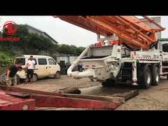 SAE承認 37m ISUZUトラック搭載コンクリートポンプ CYZ51Q 良好な状態