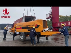 Zoomlion Concrete Pump HBT 8014 Renew 2012 Year Orange Color