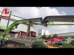 ZLJ5419THB Used Cement Truck With Pump Zoomlion 52m Green Color