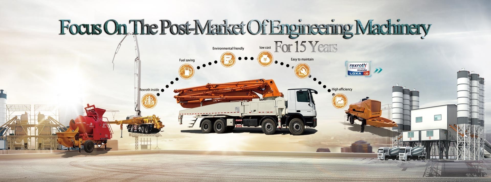 quality Used Concrete Pump Truck factory