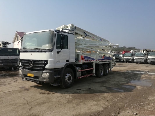 Truck Concrete Pump Cheap Zoomlion 37m Benz Used Concrete Pump Truck