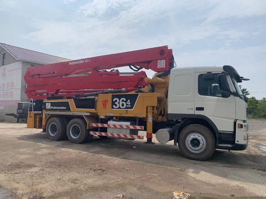 Diesel Used Concrete Pump Truck Heavy Duty Construction Machines 10390*2490*3938mm