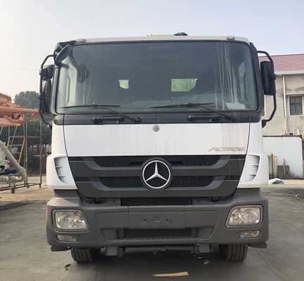 Xe bơm bê tông đã qua sử dụng Actros 4141 Zoomlion Benz 180 M3 / H 300 Kw 52M