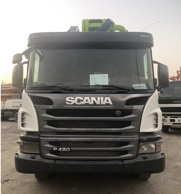 DC1206 Zoomlion Scania gebruikte Concrete Pompvrachtwagen 56m 120 M3/H