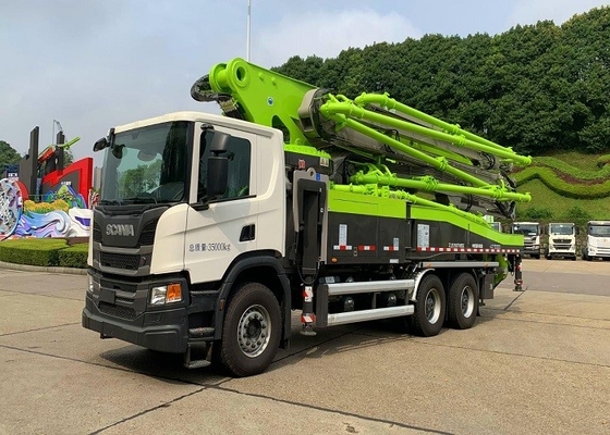 Zoomlion 52m New Concrete Pump Truck High Pressure Pumping Hydraulic