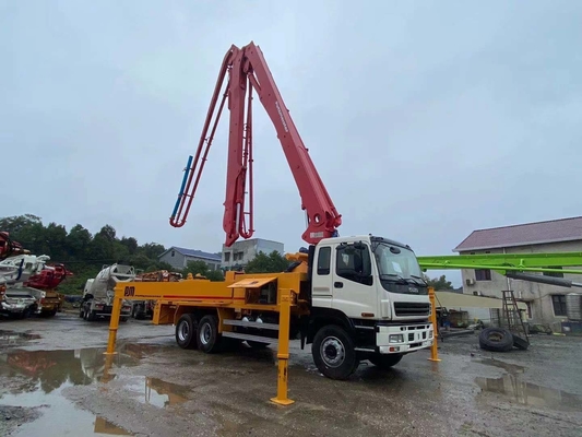 Putzmeister 38m Boom Concrete Pump Truck Heavy Duty 140m3/H With 4 Boom Section