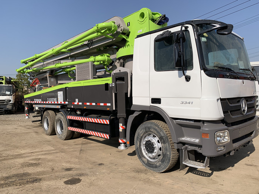 5RZ Cement Pump Benz Used Concrete Pump Trucks 47M 110m3/H