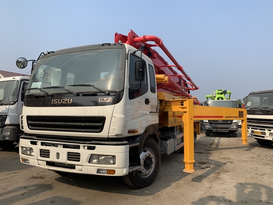 Germany PM Heavy Duty 140m3/H 38m Boom Concrete Truck