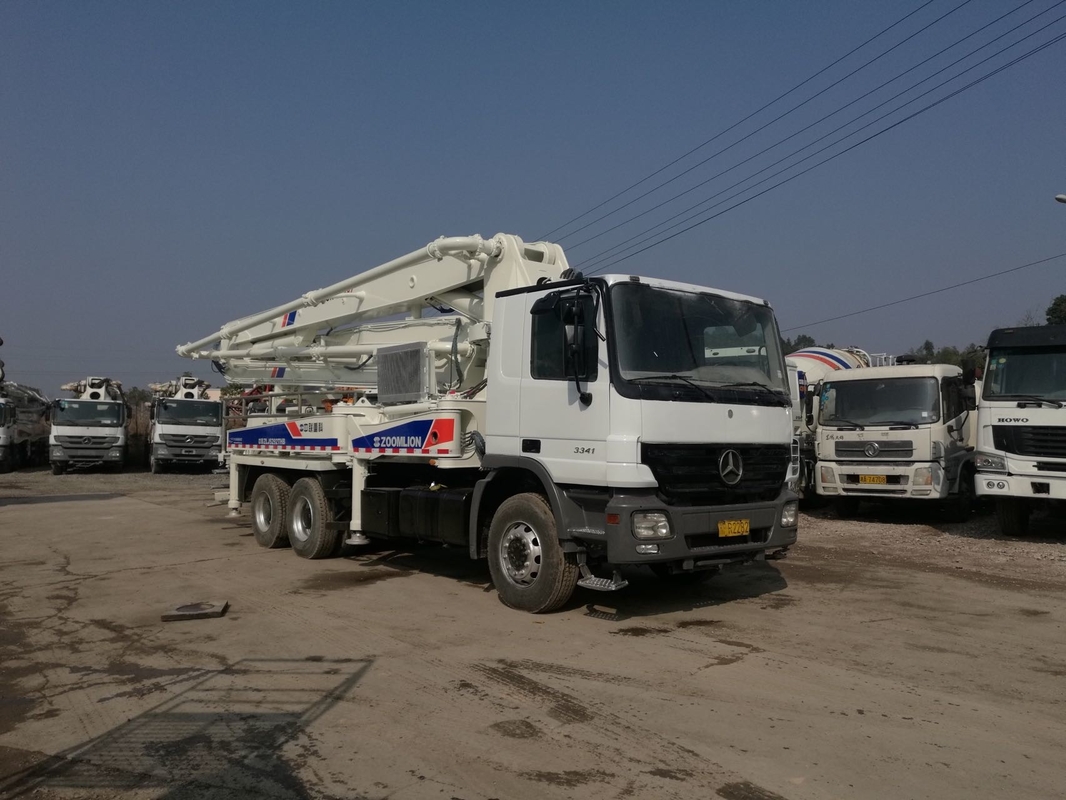 Truck Concrete Pump Cheap Zoomlion 37m Benz Used Concrete Pump Truck