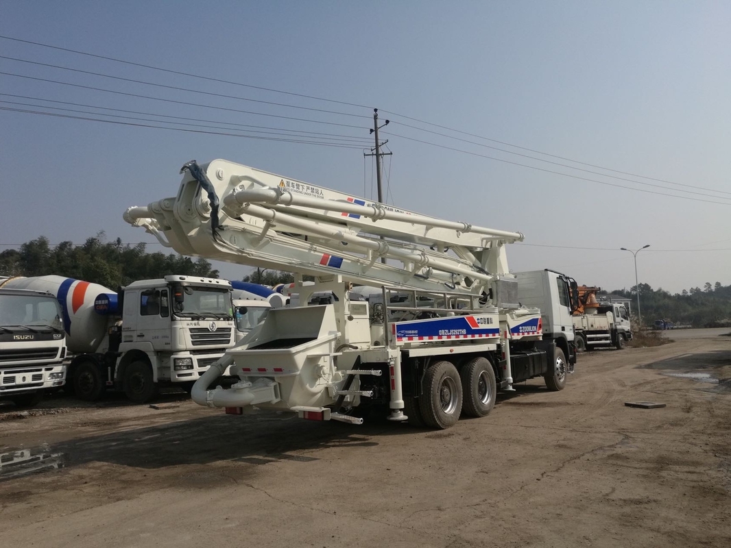 Truck Concrete Pump Cheap Zoomlion 37m Benz Used Concrete Pump Truck