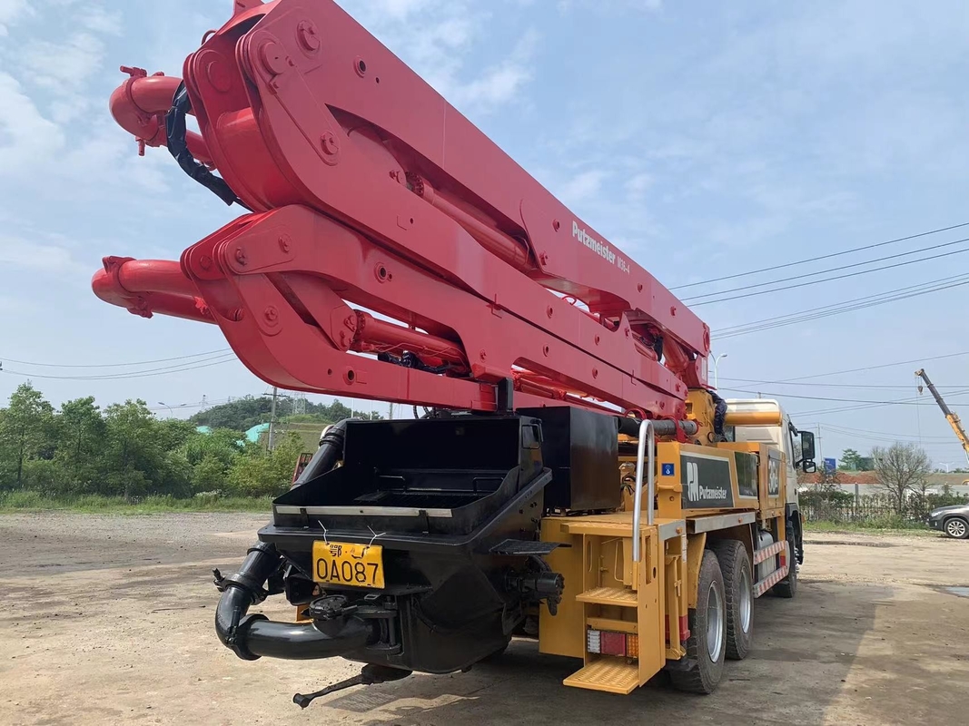 Diesel Used Concrete Pump Truck Heavy Duty Construction Machines 10390*2490*3938mm