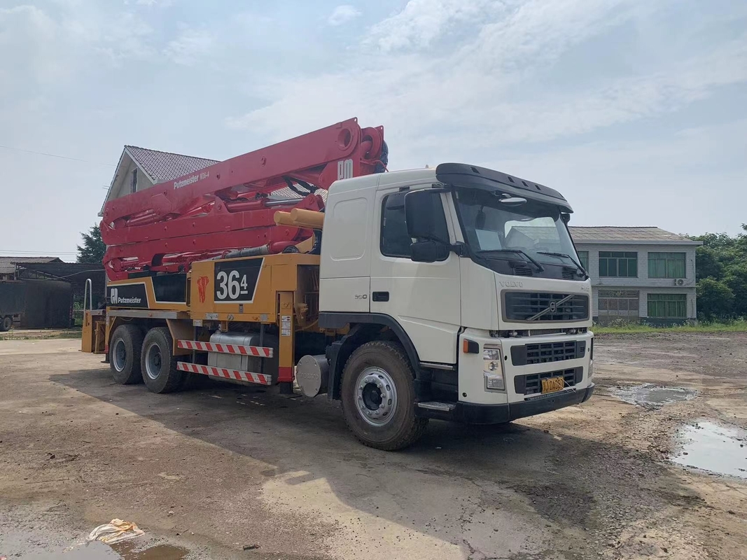 Diesel Used Concrete Pump Truck Heavy Duty Construction Machines 10390*2490*3938mm