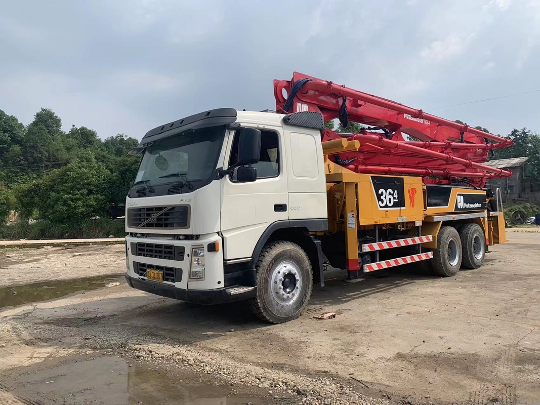 Diesel Used Concrete Pump Truck Heavy Duty Construction Machines 10390*2490*3938mm