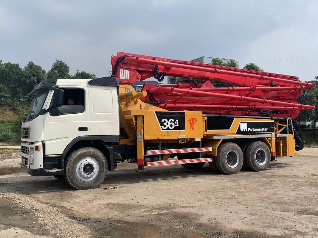 Diesel Used Concrete Pump Truck Heavy Duty Construction Machines 10390*2490*3938mm