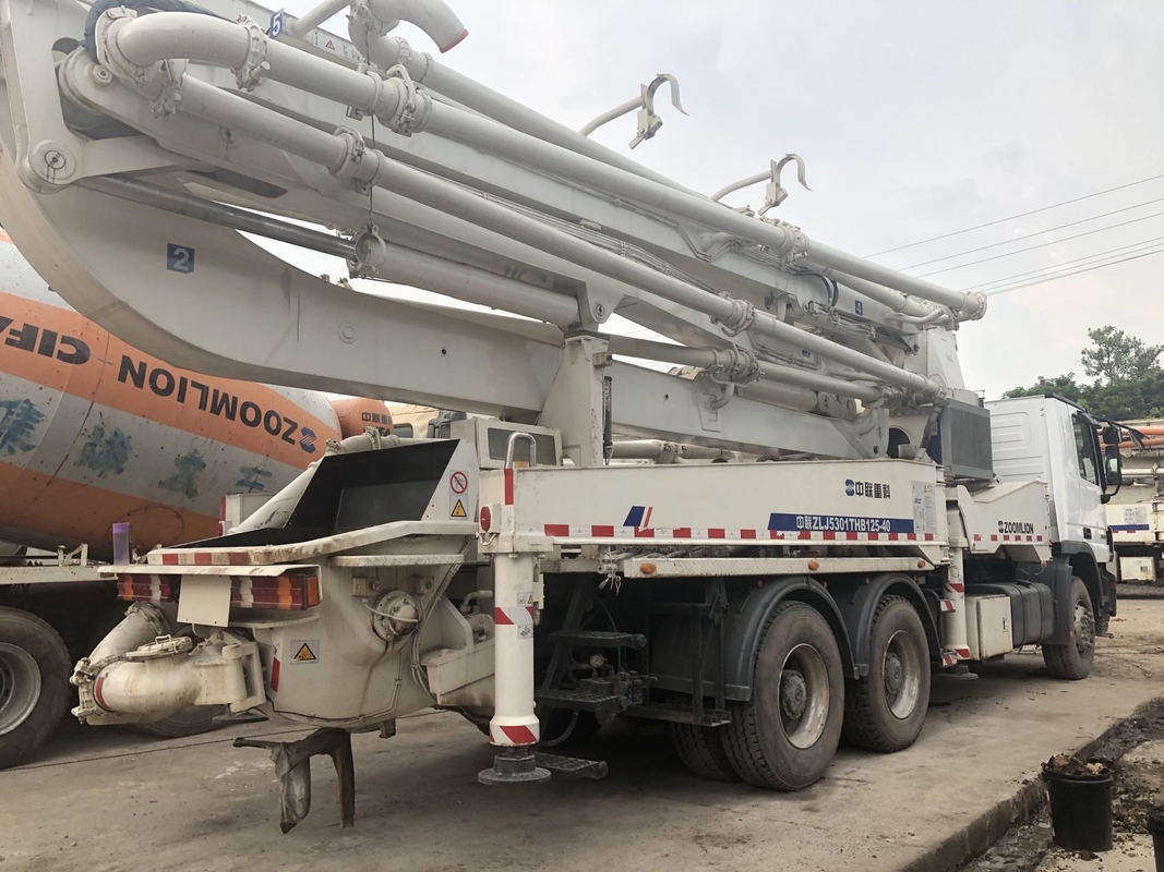 High Functioning Zoomlion 40M Truck Mounted Concrete Pump Used