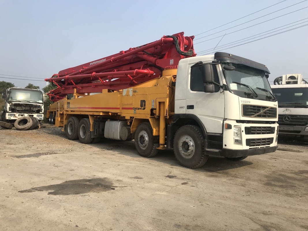 Good Condition Putzmeister 42m Volvo Used Concrete Pump Truck