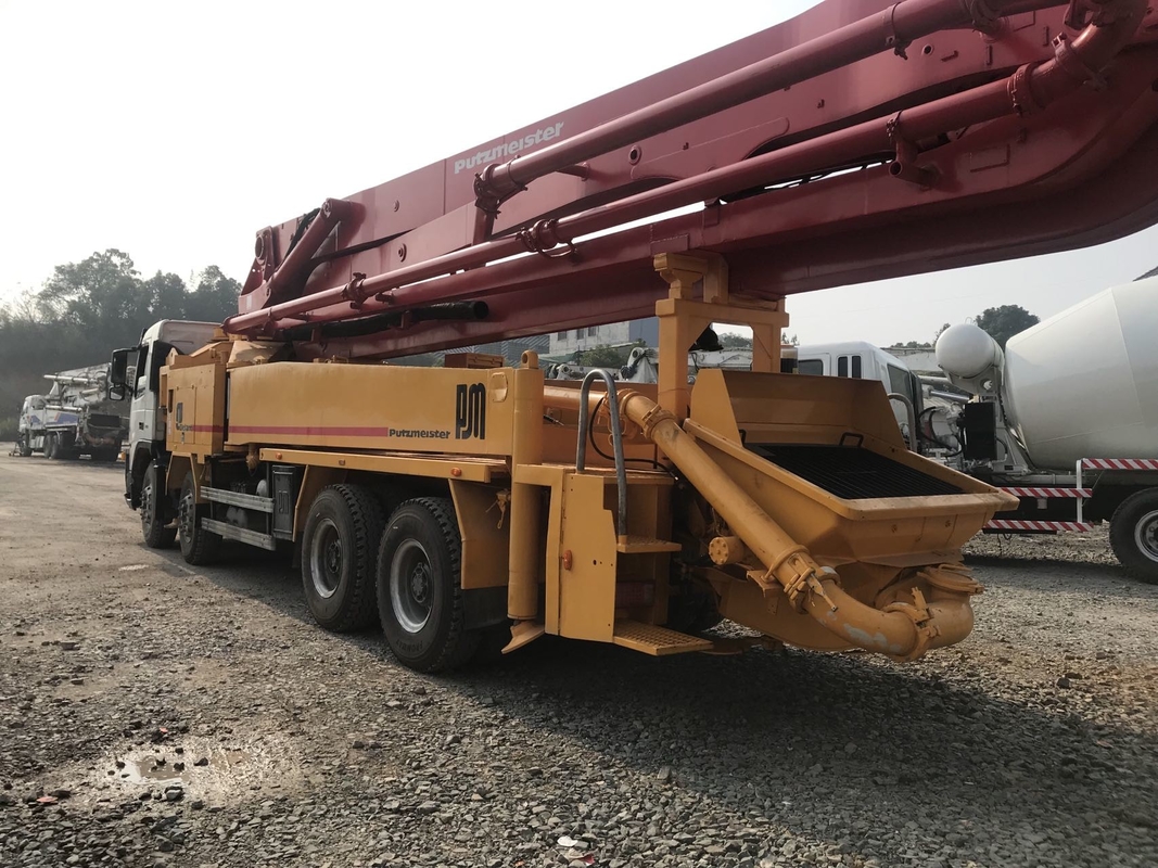 Good Condition Putzmeister 42m Volvo Used Concrete Pump Truck