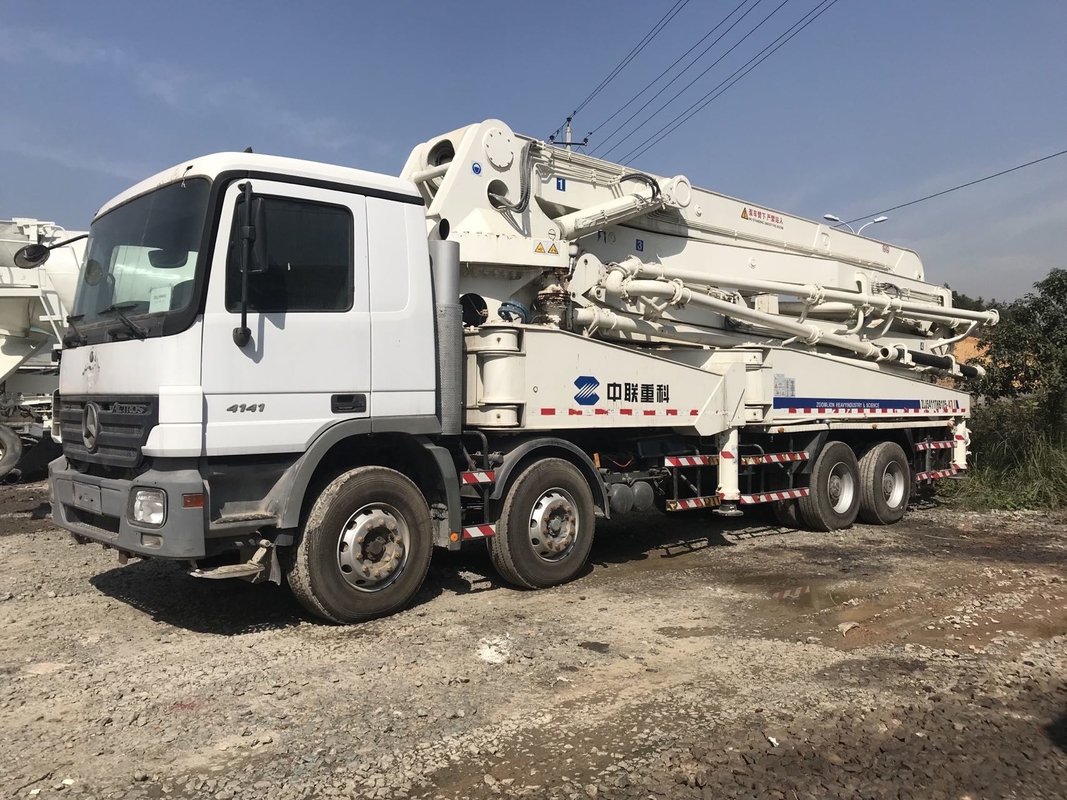 Good Condition Concrete Trailer Pump Zoomlion 47m Used Pump Truck