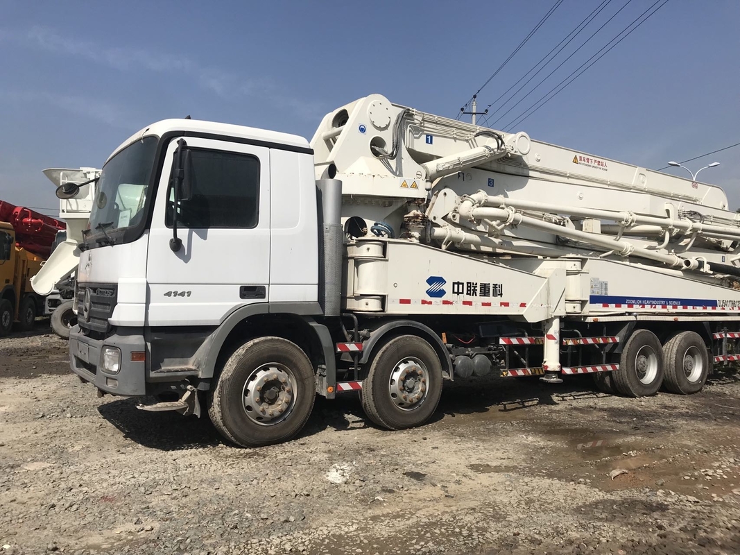 Good Condition Concrete Trailer Pump Zoomlion 47m Used Pump Truck