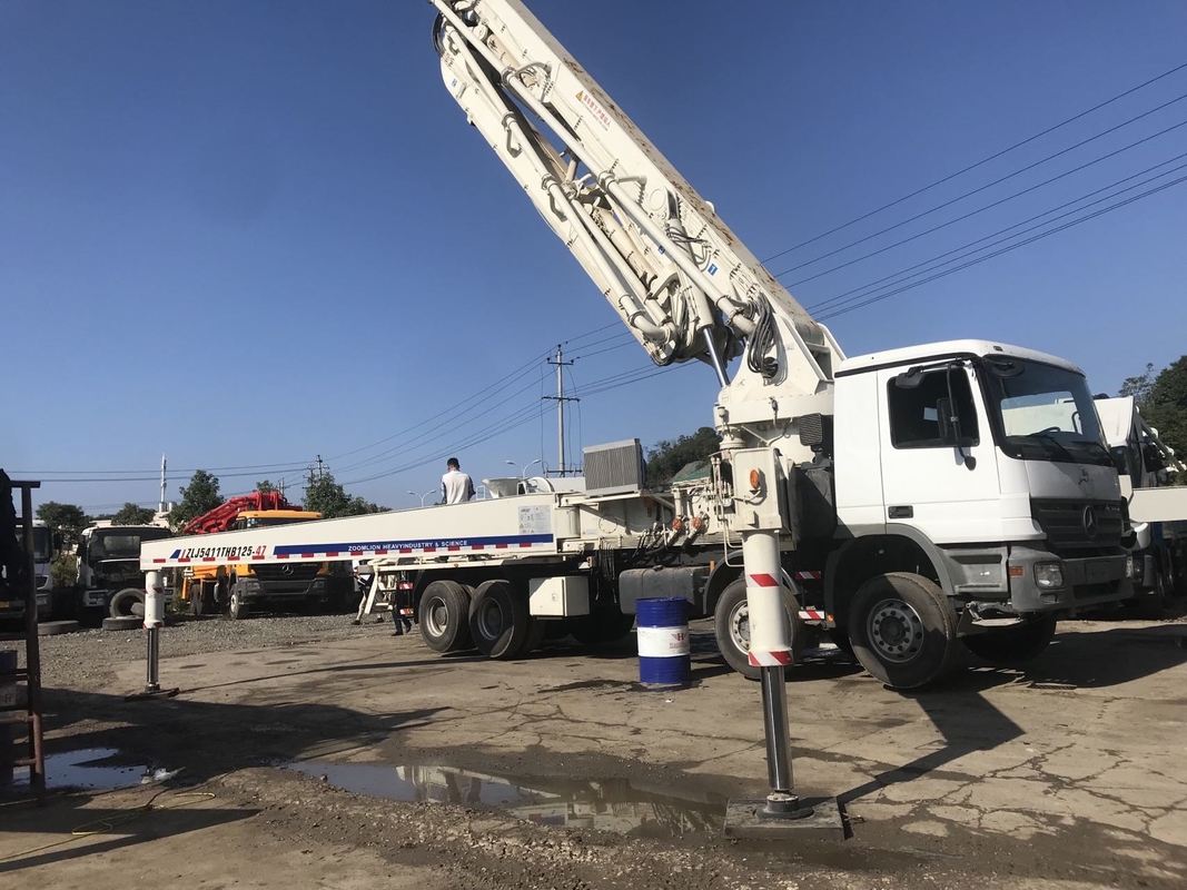 Good Condition Concrete Trailer Pump Zoomlion 47m Used Pump Truck