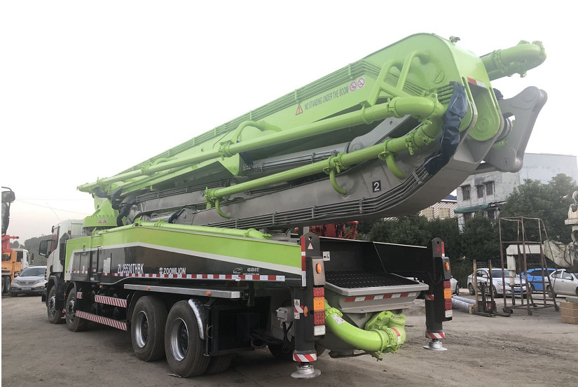 DC1206 Zoomlion Scania gebruikte Concrete Pompvrachtwagen 56m 120 M3/H