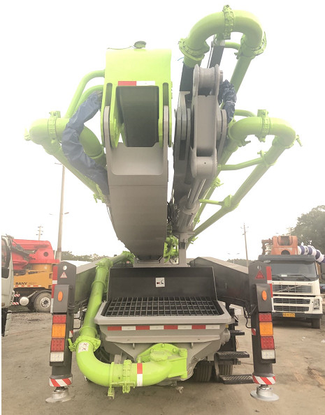 DC1206 Zoomlion Scania gebruikte Concrete Pompvrachtwagen 56m 120 M3/H