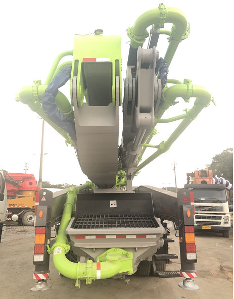 Zoomlion Scania Used Concrete Pump Truck 56m 170 M3/H 85 bar