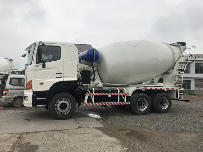 Hino Concrete Mixer Truck Concrete Mixers 10m3 Construction Vehicle