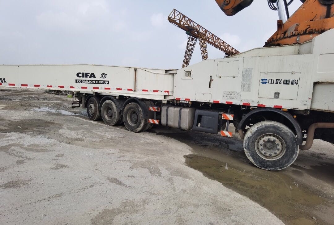 Tweedehands Scania 60m Vrachtwagen Gemonteerde Betonpomp Gebruikte Betonpomp Vrachtwagen