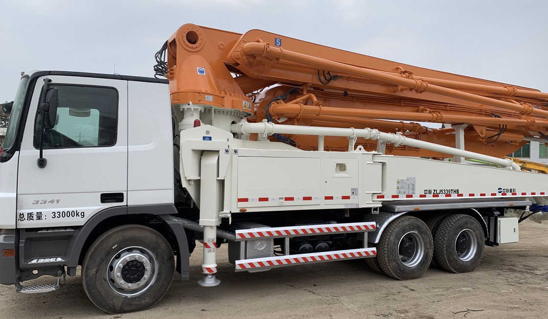 Truck Mounted Concrete Pump Truck Concrete Pump Zoomlion 49m Used Concrete Pump Truck