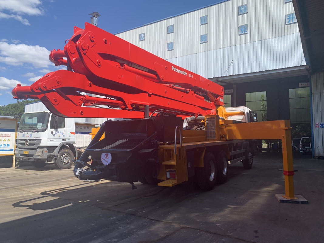 Construction Machinery 2012 Year Putzmeister 38m Beton Pump Concrete Pumping Used Concrete Pump Truck