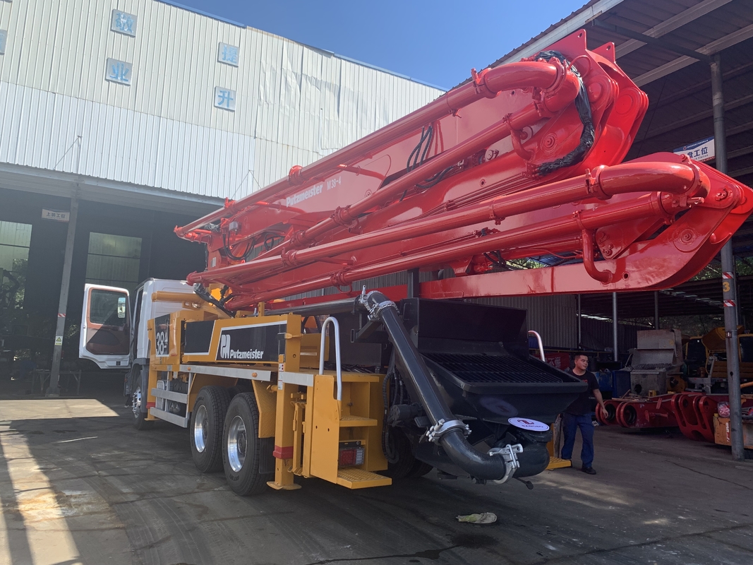 Construction Machinery 2012 Year Putzmeister 38m Beton Pump Concrete Pumping Used Concrete Pump Truck