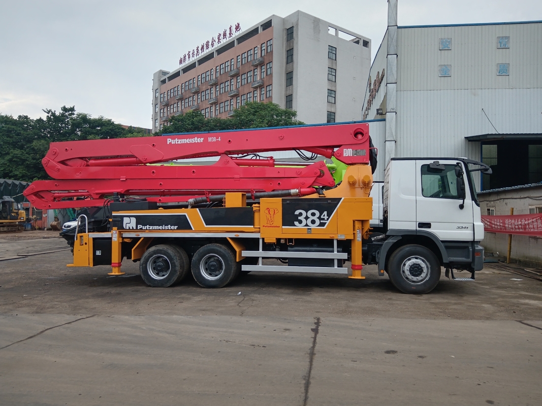 Construction Machinery 2012 Year Putzmeister 38m Beton Pump Concrete Pumping Used Concrete Pump Truck