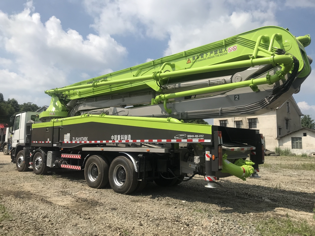 Used Concrete Pump Truck With 52m Boom