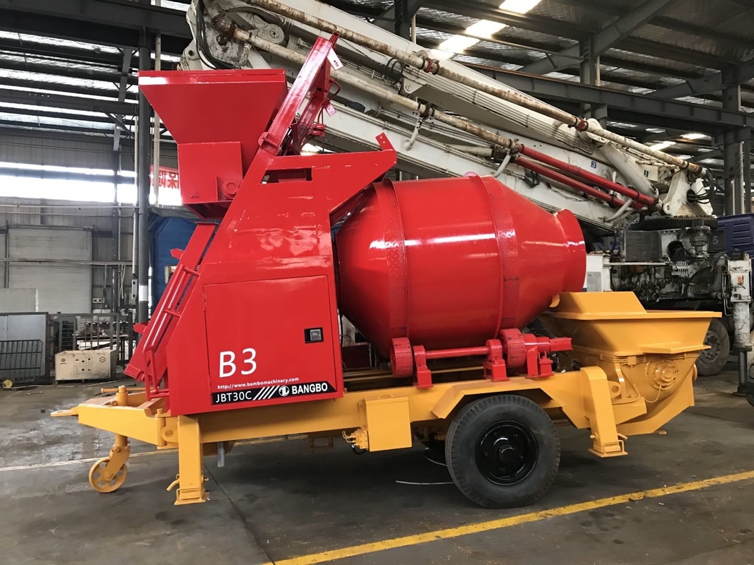 30M3/H JBT30 New Concrete Pump , Hydraulic Concrete Pump Easy Operation
