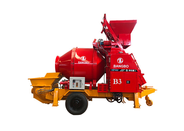 30M3/H JBT30 New Concrete Pump , Hydraulic Concrete Pump Easy Operation