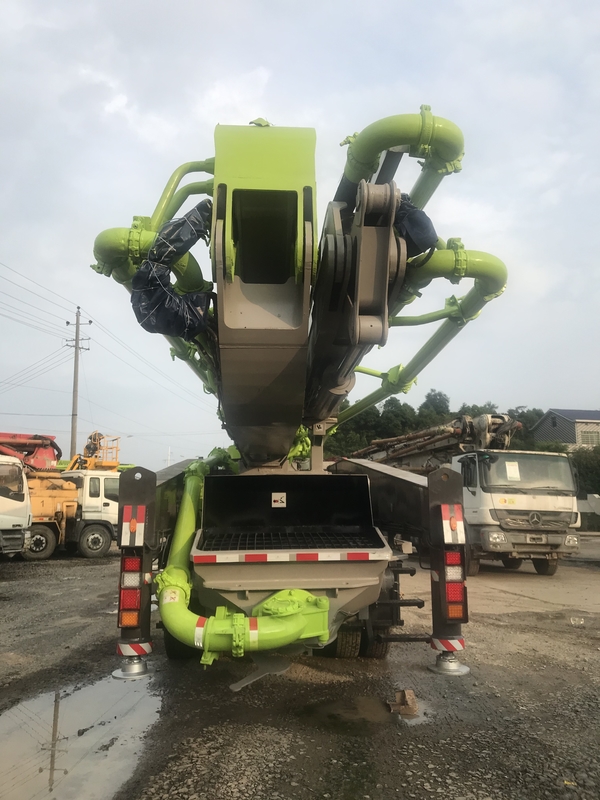 Actros 4141 56 Meter Concrete Pump Truck , Used Construction Machinery