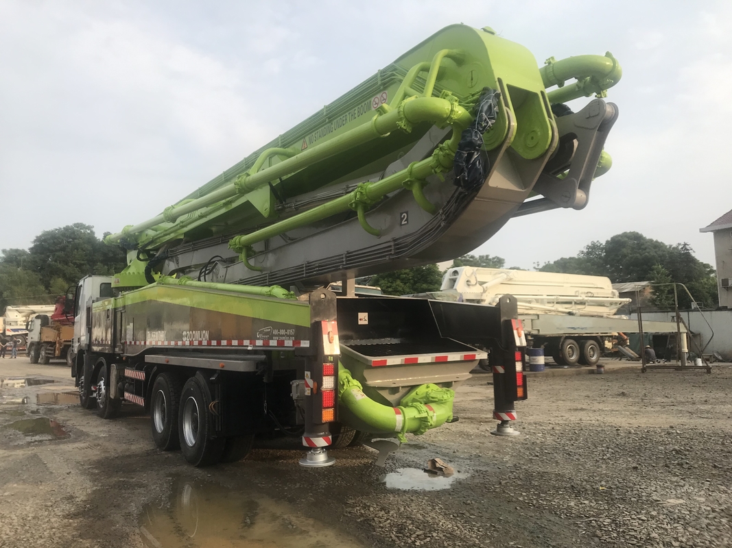 Actros 4141 56 Meter Concrete Pump Truck , Used Construction Machinery