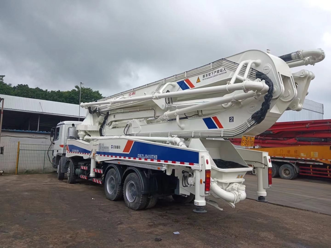300KW Renew Beton Pump Used Concrete Pump Truck 50m Big Size With Diesel Engine