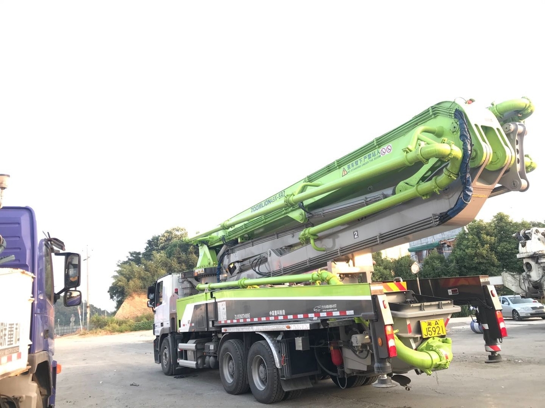 Remanufactured 47m Used Concrete Pump Truck Wide Work Range Durable