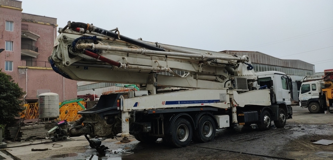 46 Meter 120m3/H Concrete Boom Truck Hydraulic Control System