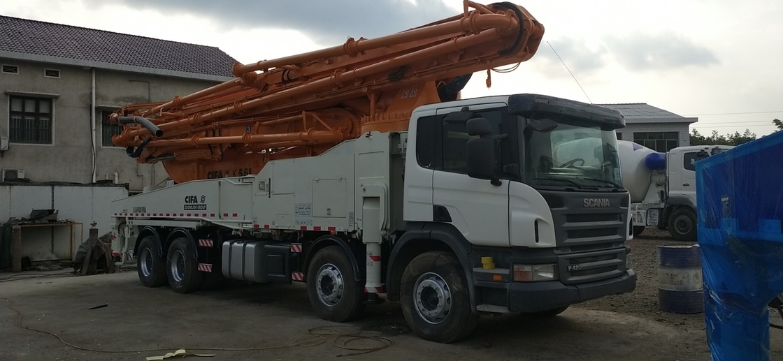 CIFA 52 Meter Beton Pump Concrete Lifting With Remote Controller