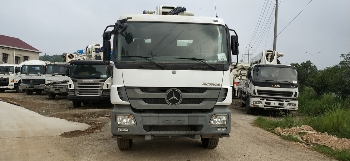 50m ZLJ5418THB 300KW Used Concrete Mixer Pump 2011 Year With Diesel Engine
