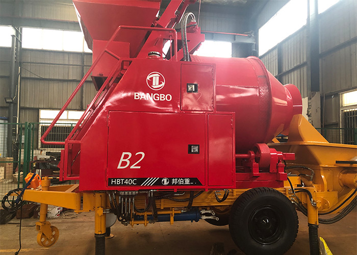 ISO90001 Certified Portable Concrete Pouring Machine With 170Liter Tank