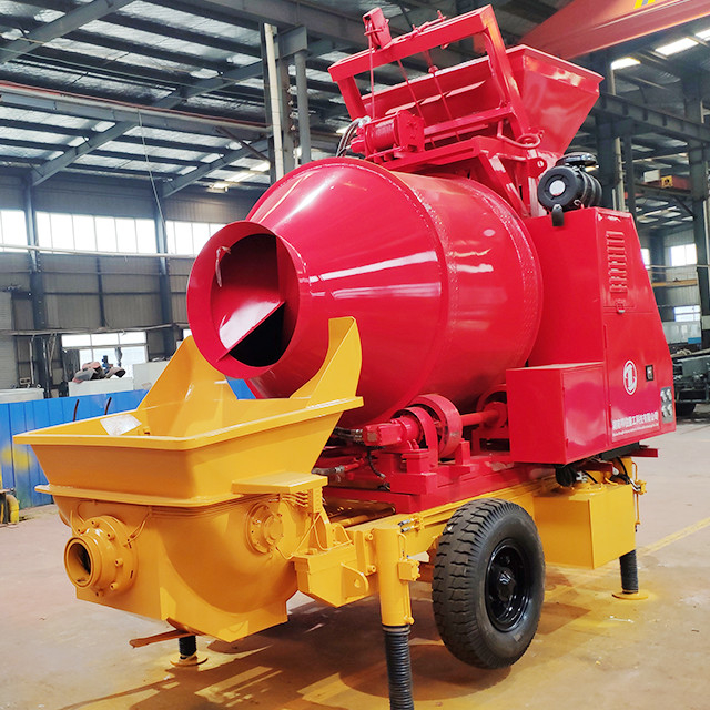 100m 40CBM/H Cement Mixer And Pump High Efficiency Flexible