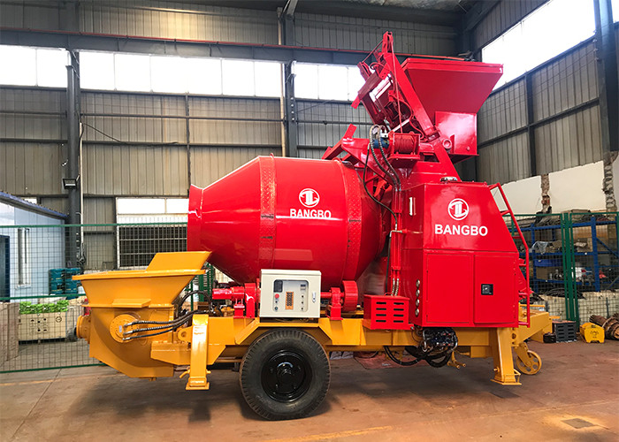 Máy bơm bê tông mới được chứng nhận SAE Công suất 30m3 / H Độ tin cậy cao