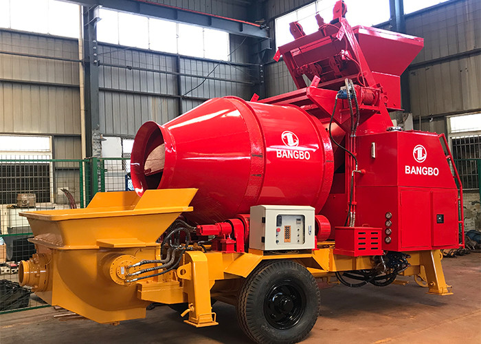 8Mpa 62kw New Concrete Pump Mobile Heavy Duty Wide Work Range