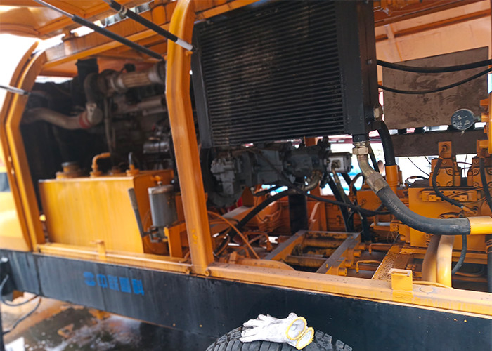 85m3/H 174kw Used Concrete Trailer Pump Intelligent Control Small