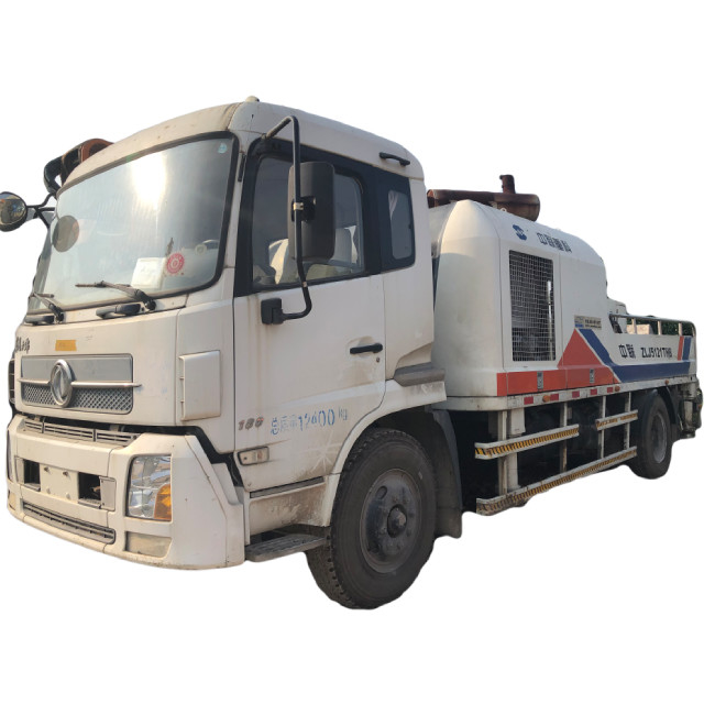 18Mpa 100CBM Used Concrete Trailer Pump , Truck Mounted Concrete Line Pump